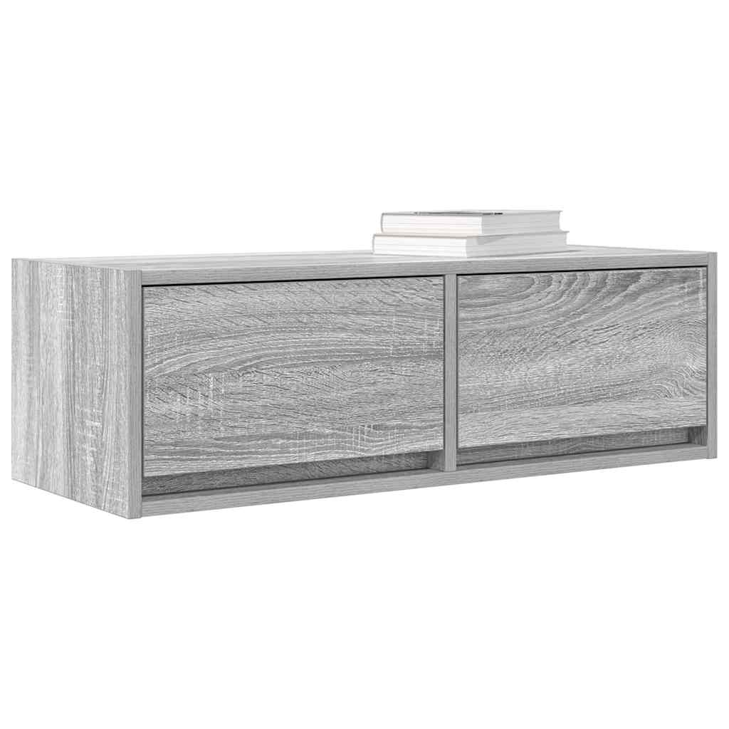 TV Cabinets 2 pcs Grey Sonoma 80x31x25.5 cm Engineered Wood