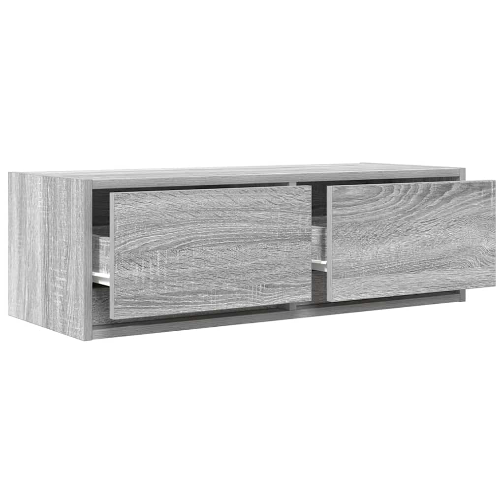TV Cabinets 2 pcs Grey Sonoma 80x31x25.5 cm Engineered Wood