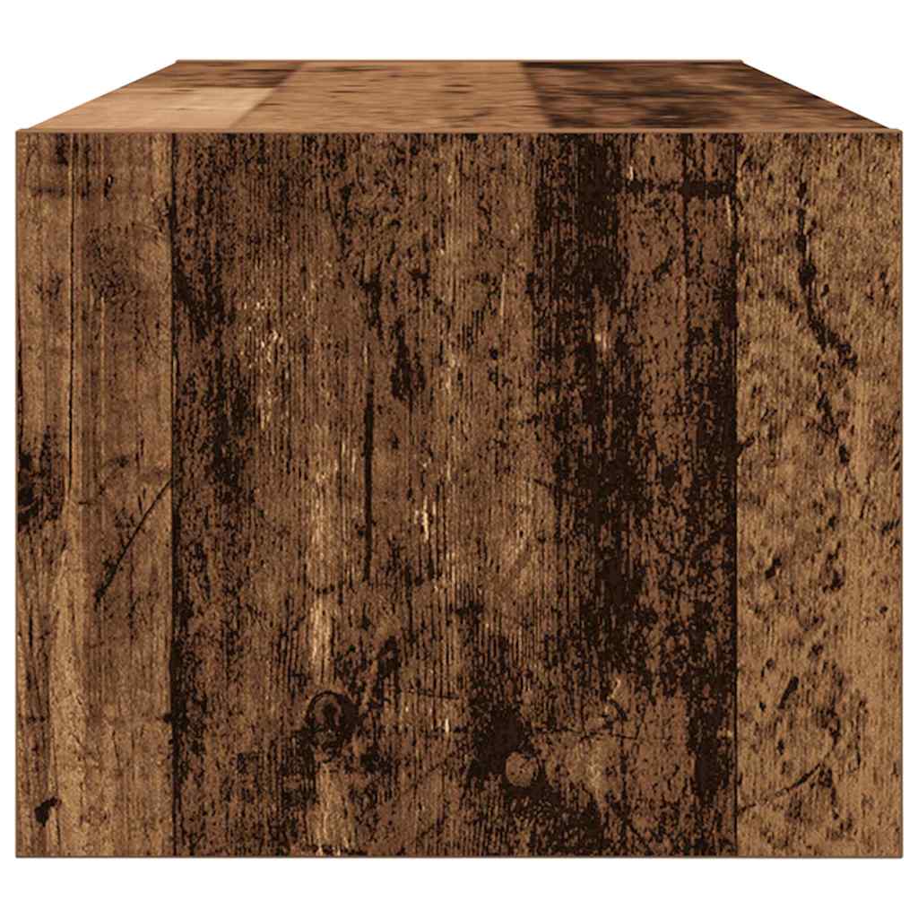 TV Cabinets 2 pcs Old Wood 80x31x25.5 cm Engineered Wood