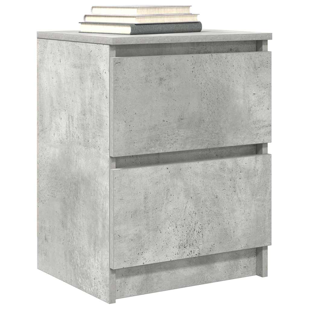 TV Cabinet Concrete Grey 40x35x54 cm Engineered Wood