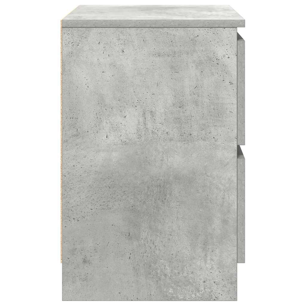 TV Cabinet Concrete Grey 40x35x54 cm Engineered Wood