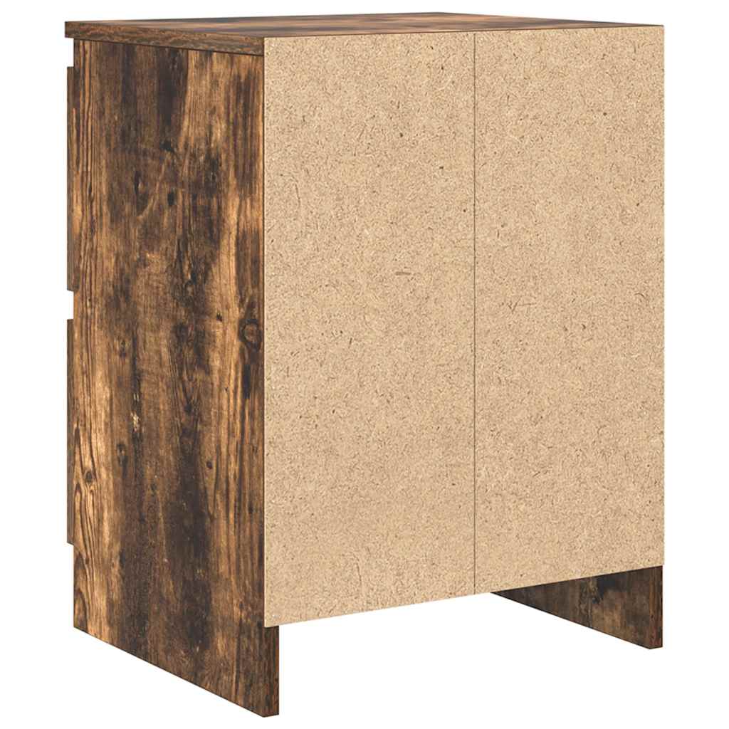 TV Cabinet Smoked Oak 40x35x54 cm Engineered Wood