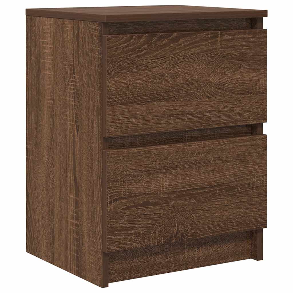 TV Cabinet Brown Oak 40x35x54 cm Engineered Wood