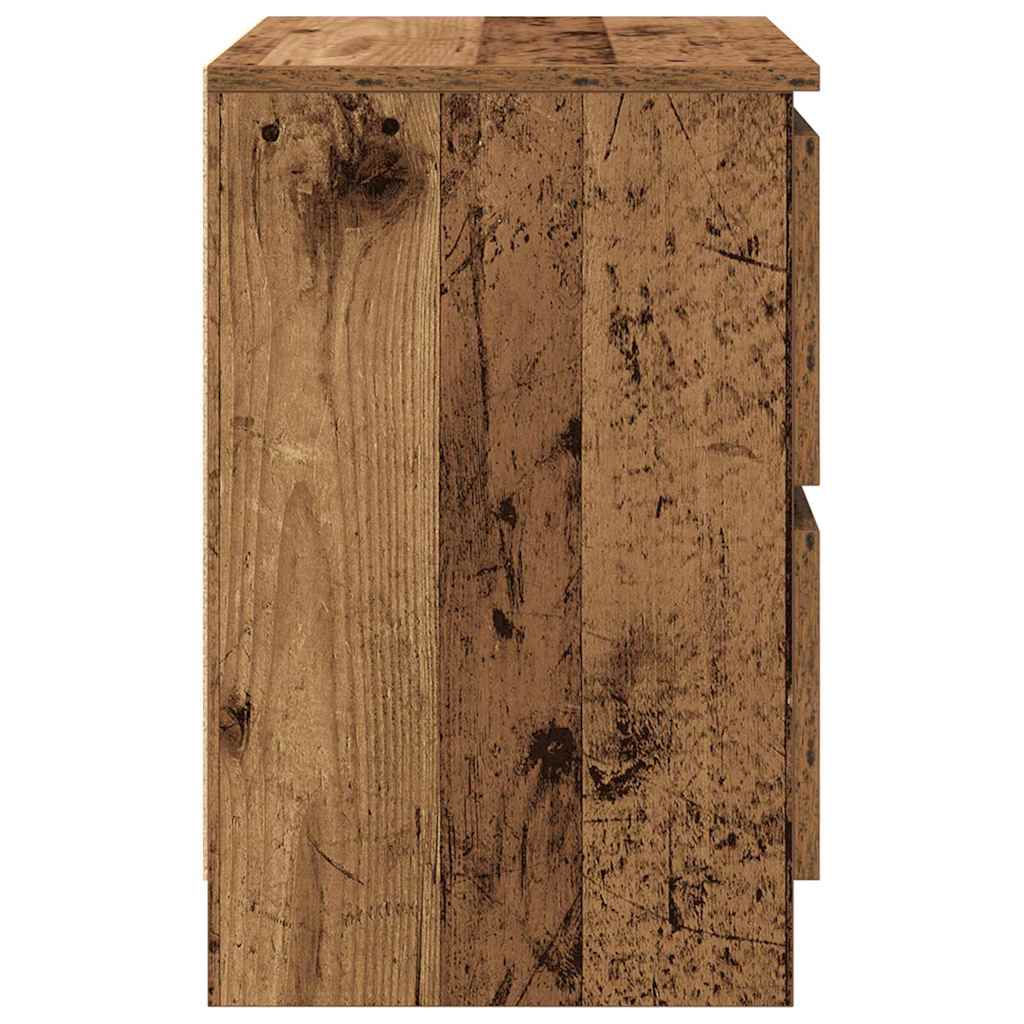 TV Cabinet Old Wood 40x35x54 cm Engineered Wood
