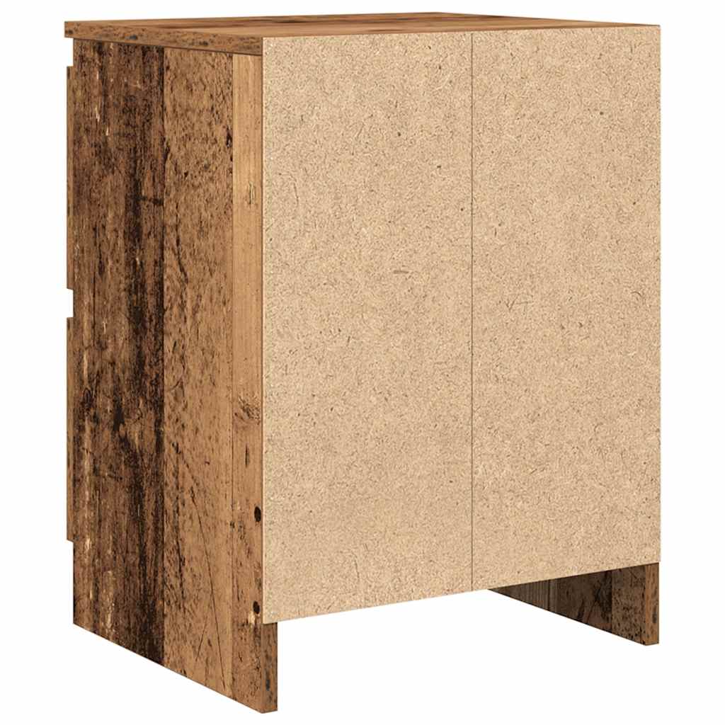 TV Cabinet Old Wood 40x35x54 cm Engineered Wood