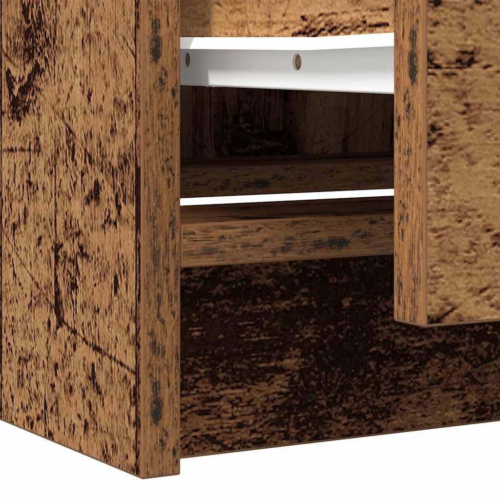 TV Cabinet Old Wood 40x35x54 cm Engineered Wood
