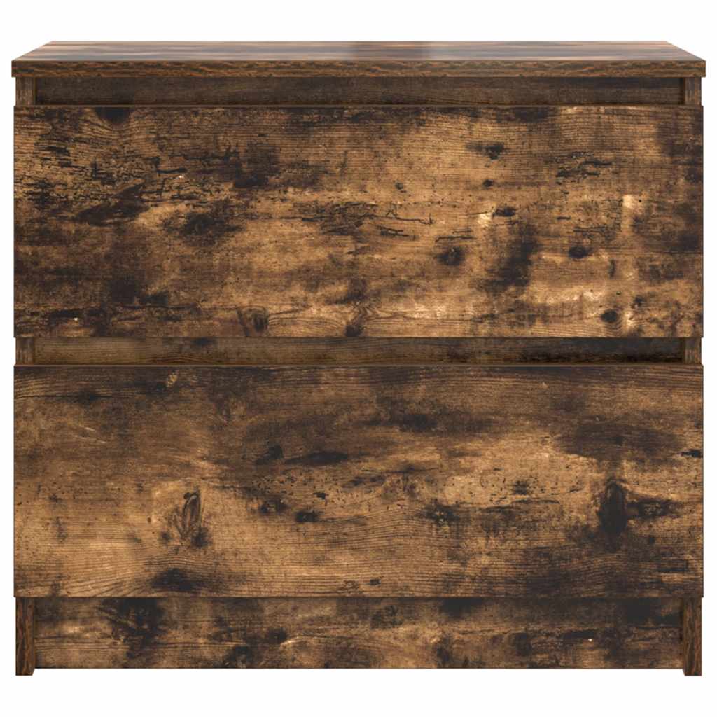 TV Cabinet Smoked Oak 60x35x54 cm Engineered Wood