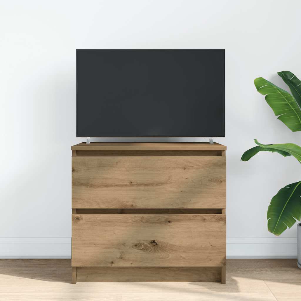 TV Cabinet Artisan Oak 60x35x54 cm Engineered Wood