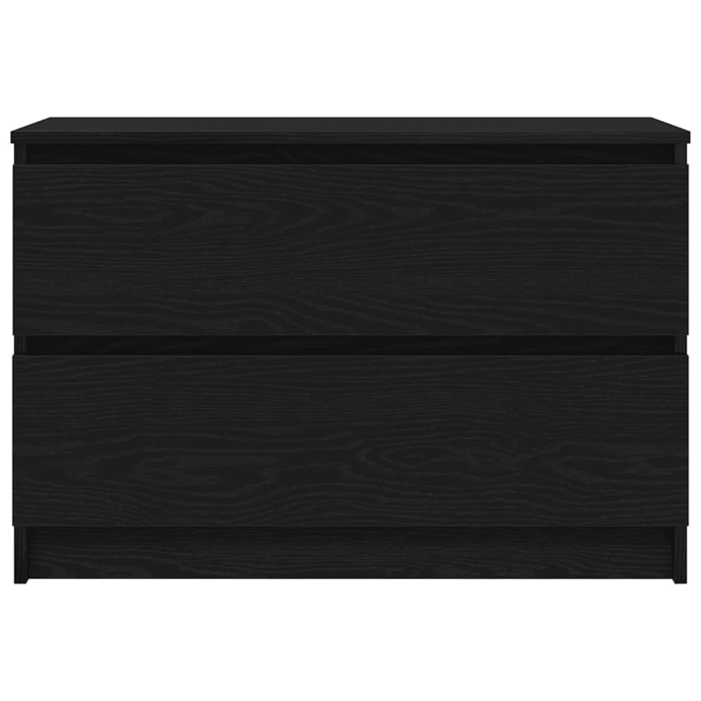 TV Cabinet Black 80x35x54 cm Engineered Wood