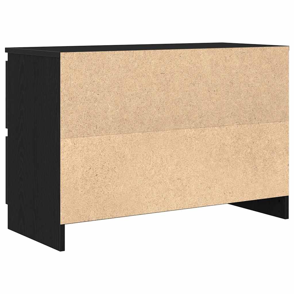 TV Cabinet Black 80x35x54 cm Engineered Wood