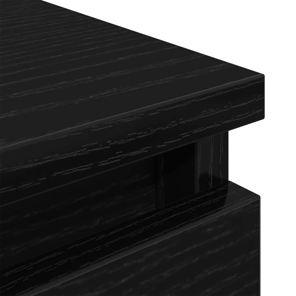 TV Cabinet Black 80x35x54 cm Engineered Wood