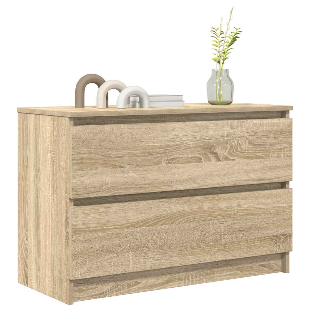 TV Cabinet Sonoma Oak 80x35x54 cm Engineered Wood