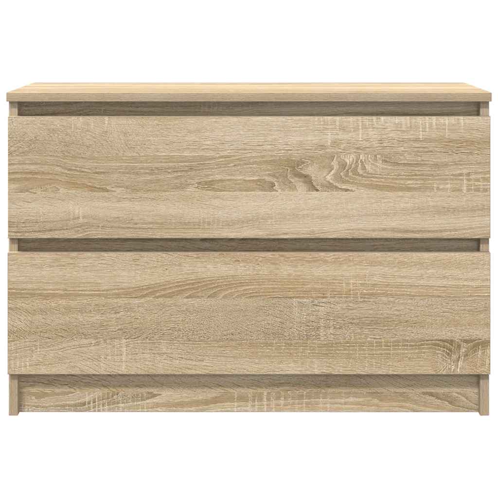 TV Cabinet Sonoma Oak 80x35x54 cm Engineered Wood