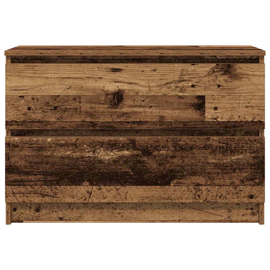 TV Cabinet Old Wood 80x35x54 cm Engineered Wood