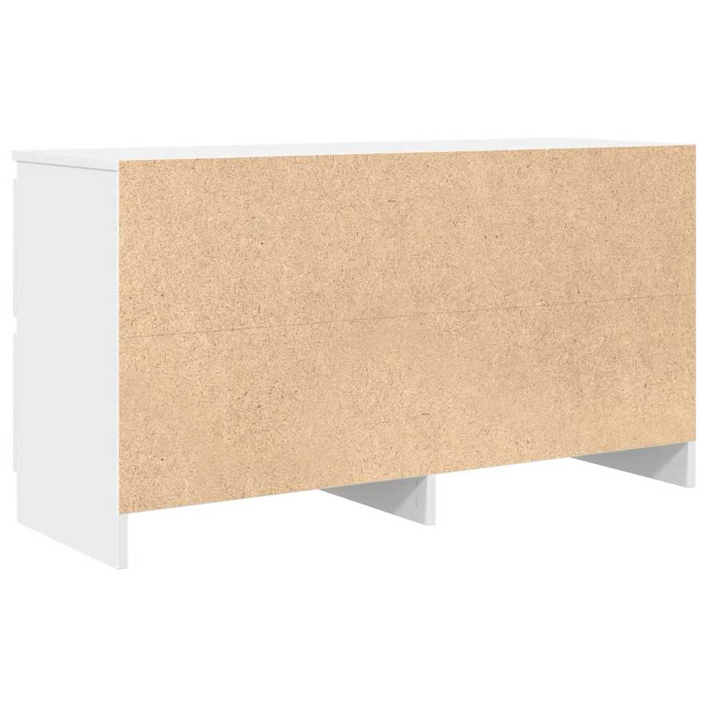 TV Cabinet White 100x35x54 cm Engineered Wood