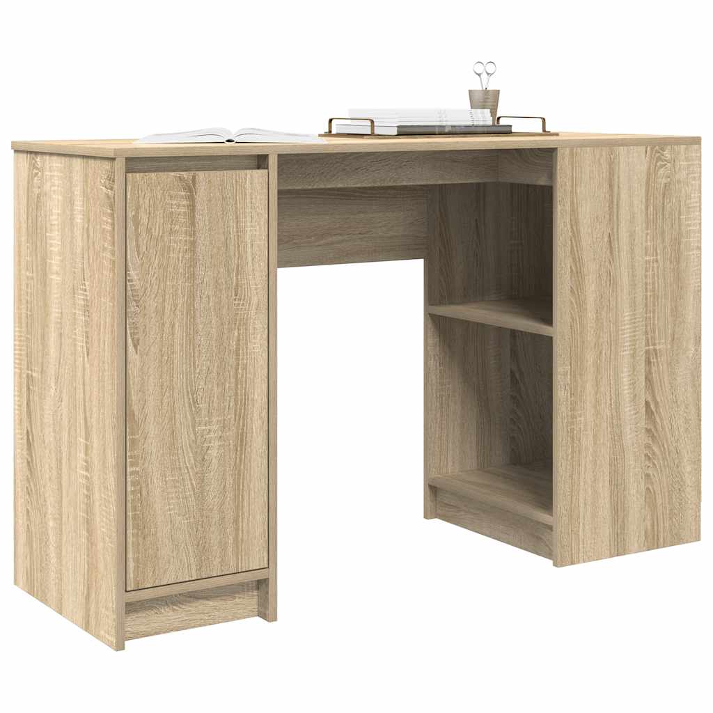 Stylish Sonoma Oak Desk, 120x42x76 cm, Engineered Wood