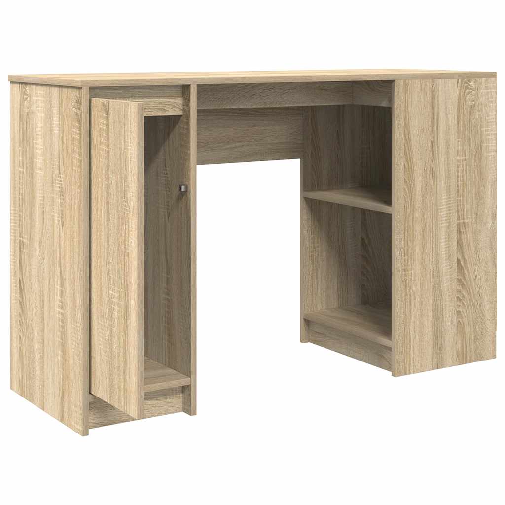 Stylish Sonoma Oak Desk, 120x42x76 cm, Engineered Wood