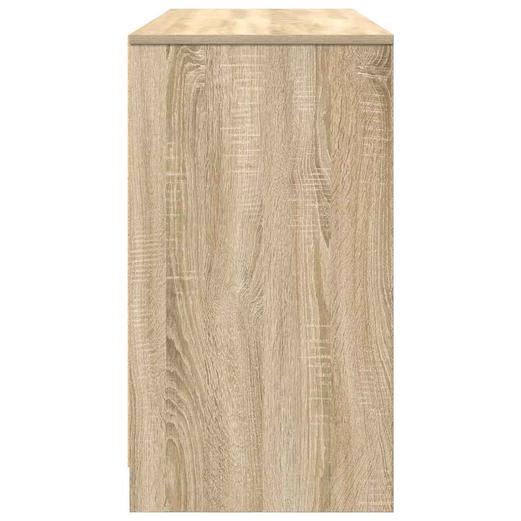 Stylish Sonoma Oak Desk, 120x42x76 cm, Engineered Wood