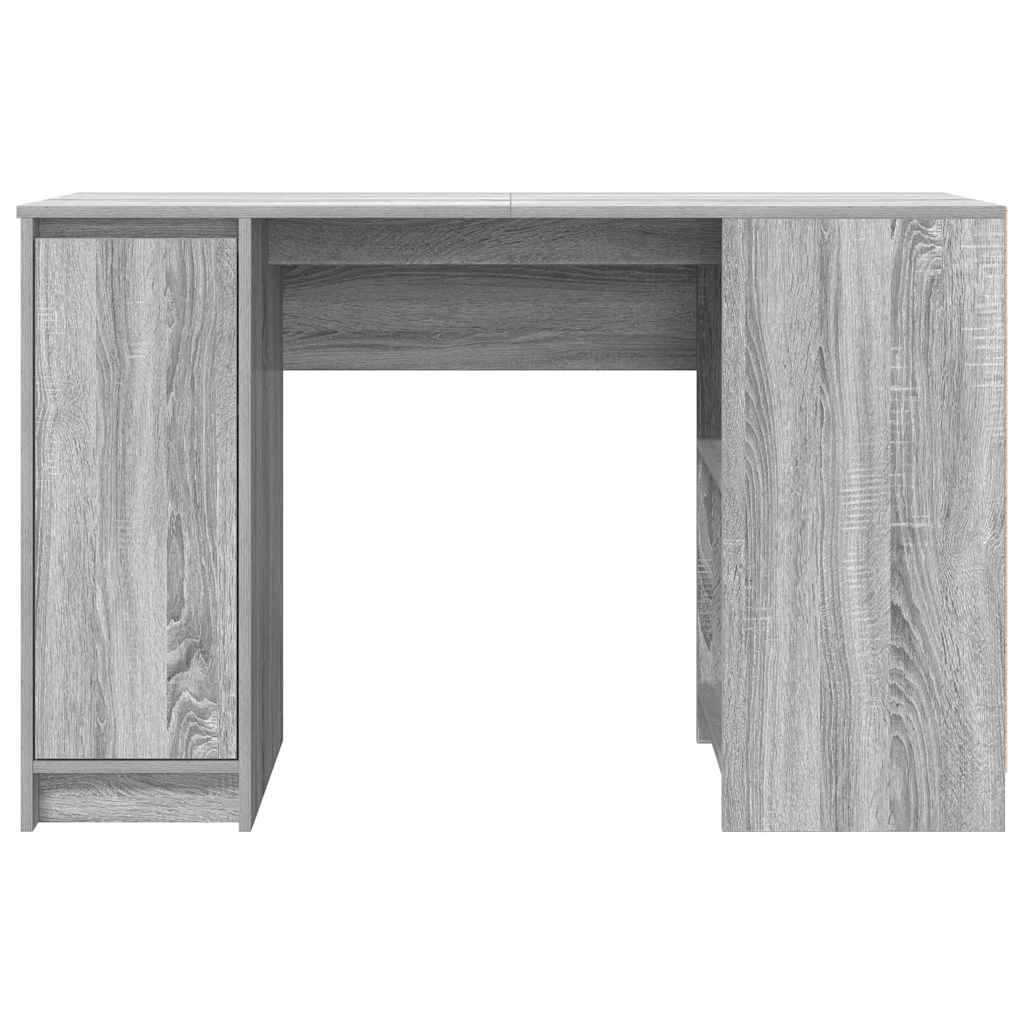 Grey Sonoma Engineered Wood Desk - 120x42x76 cm Modern Design