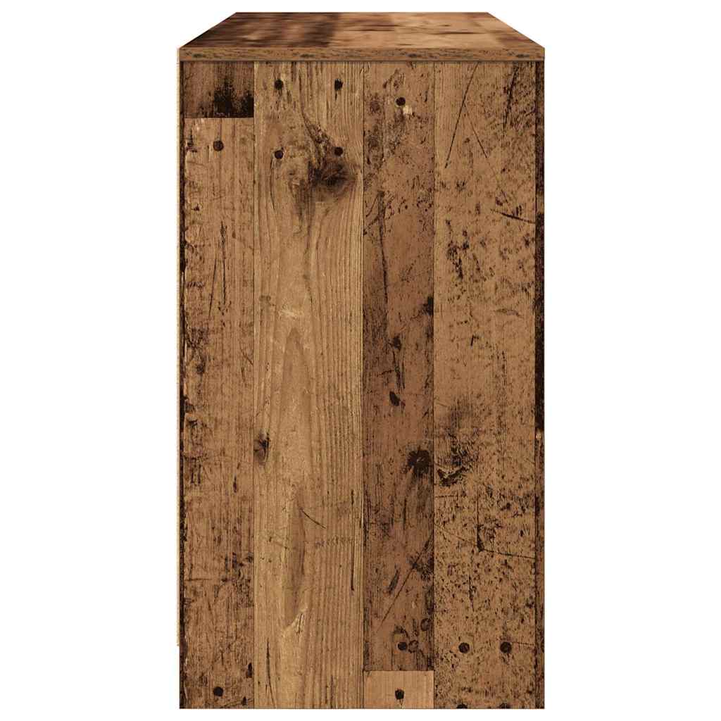 Vintage Style Desk, Old Wood 120x42x76 cm - Engineered Wood
