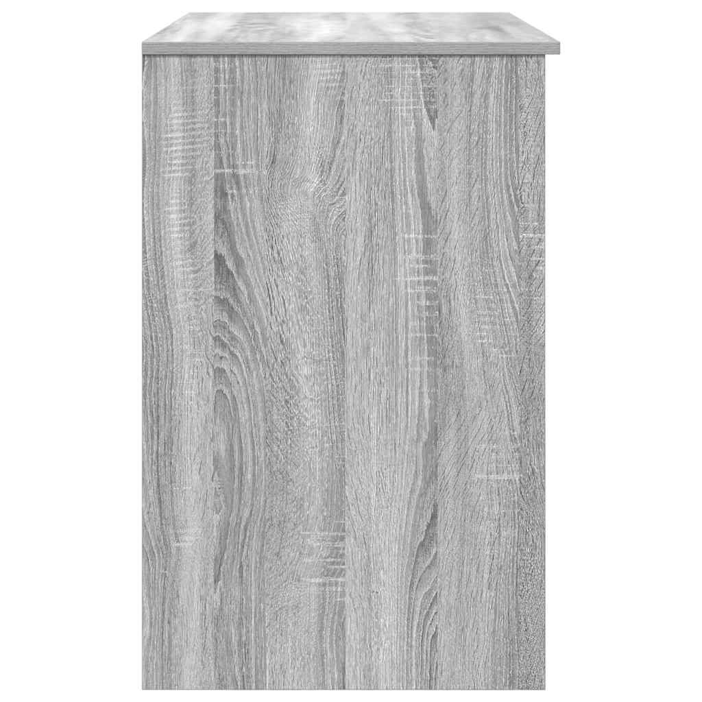 Grey Sonoma Desk - Engineered Wood, 86x49x76 cm