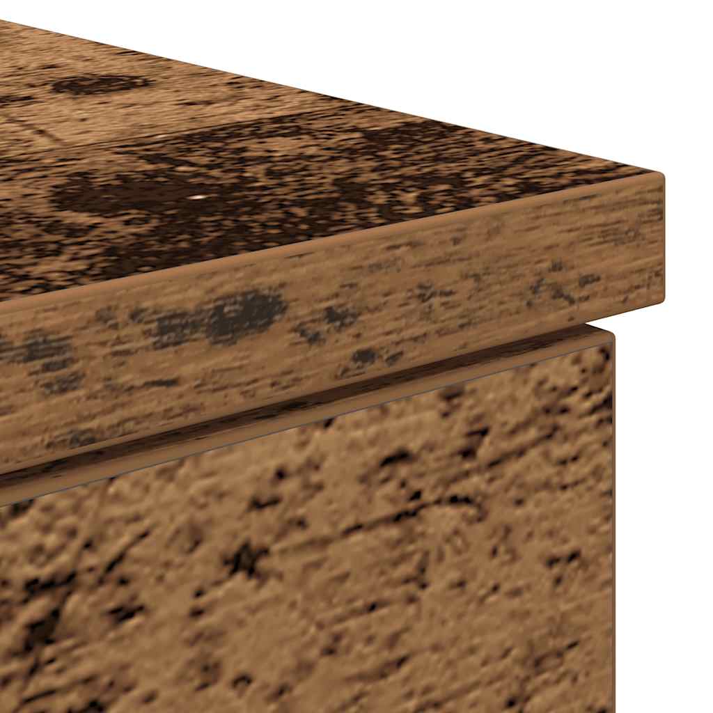 Vintage-Style Engineered Wood Desk, 86x49x76 cm, Classic Oak Finish