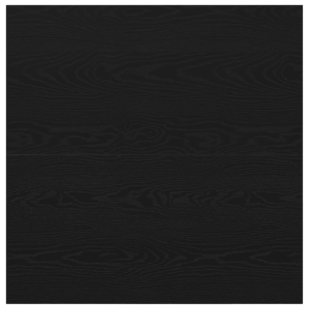 Coffee Table with Drawers Black Oak 70.5x70x40 cm