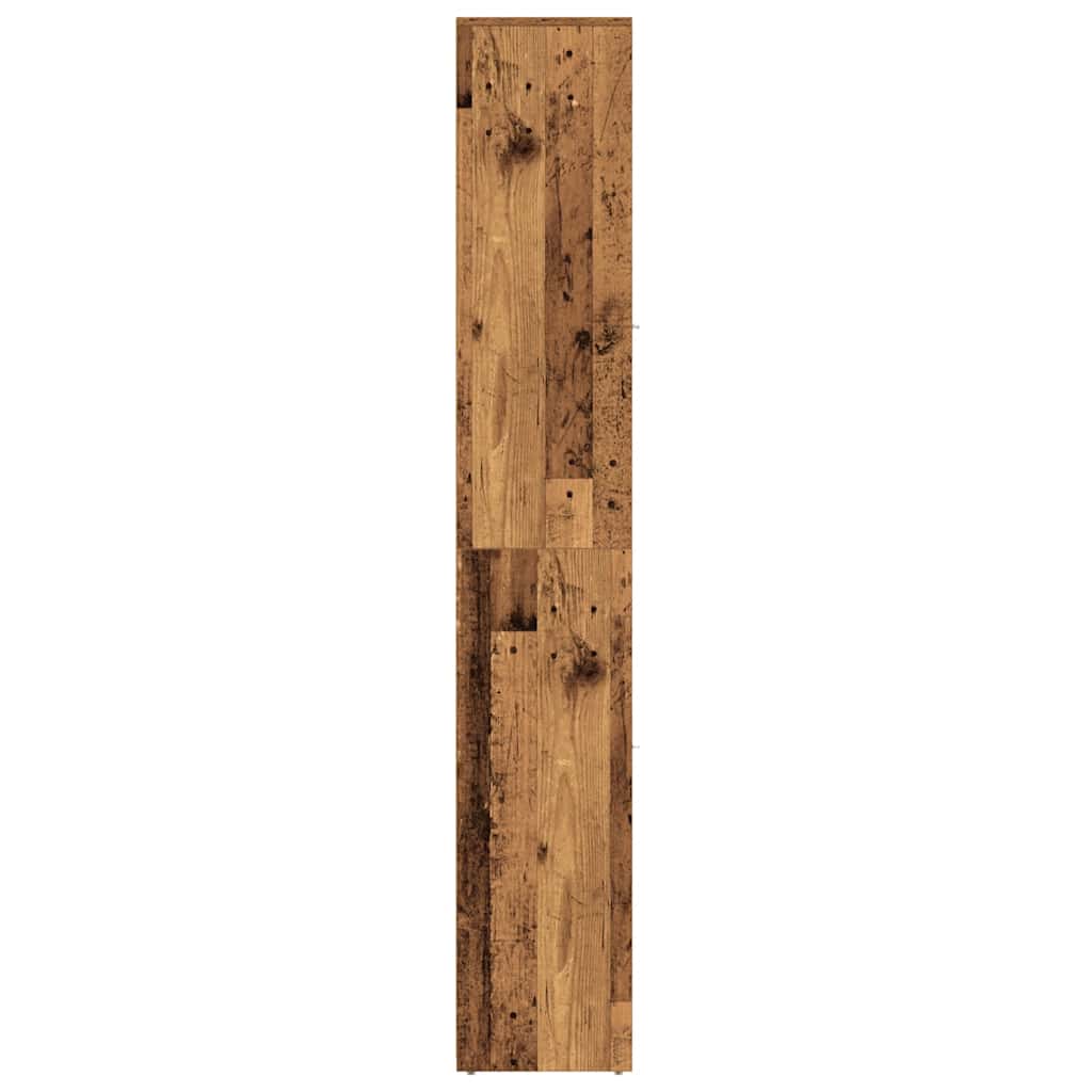 Rustic Bathroom Cabinet - 30x30x183.5 cm - Engineered Old Wood