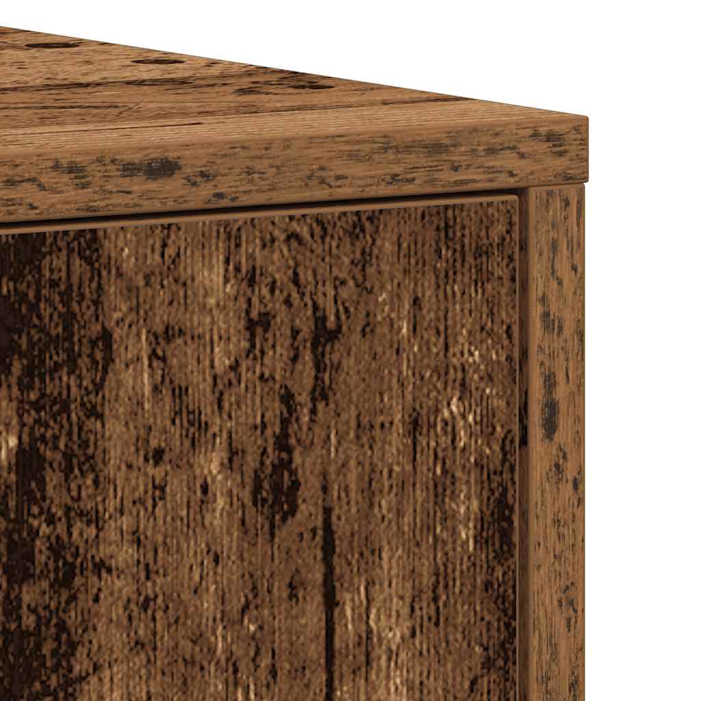 Rustic Bathroom Cabinet - 30x30x183.5 cm - Engineered Old Wood