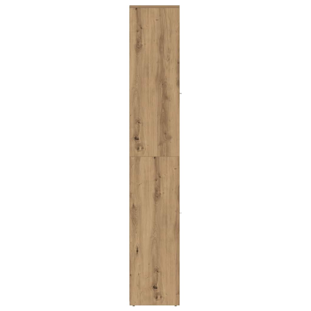 Artisan Oak Bathroom Cabinet 30x30x183.5 cm - Engineered Wood