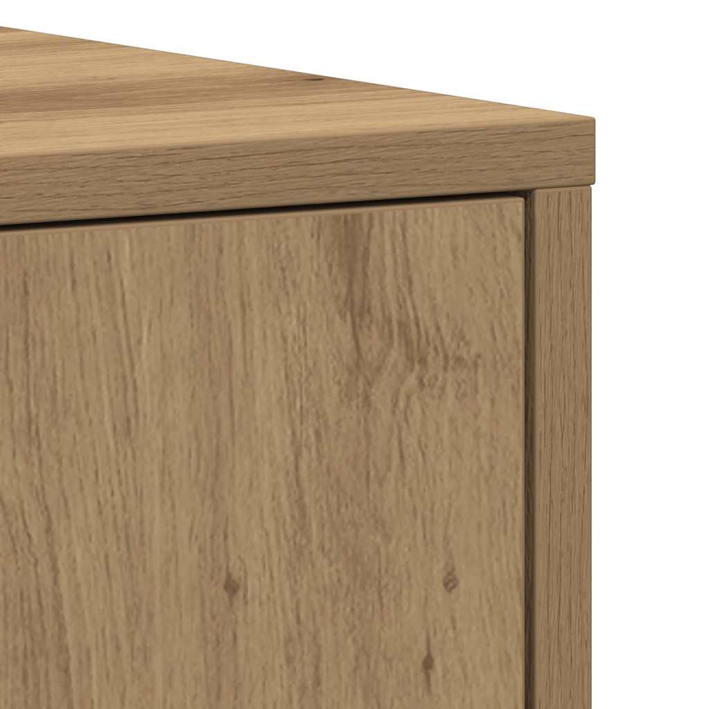Artisan Oak Bathroom Cabinet 30x30x183.5 cm - Engineered Wood