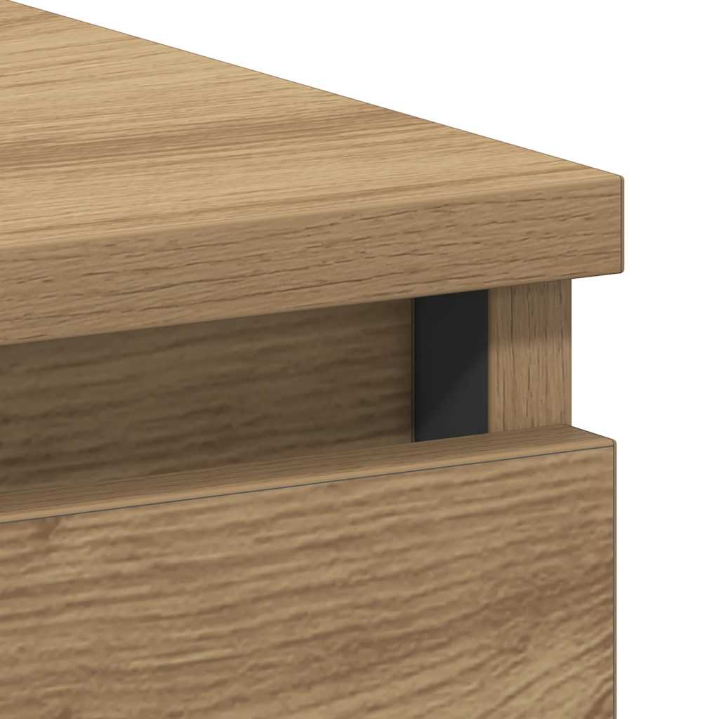 Elegant Desk Artisan Oak 90x45x76 cm - Engineered Wood