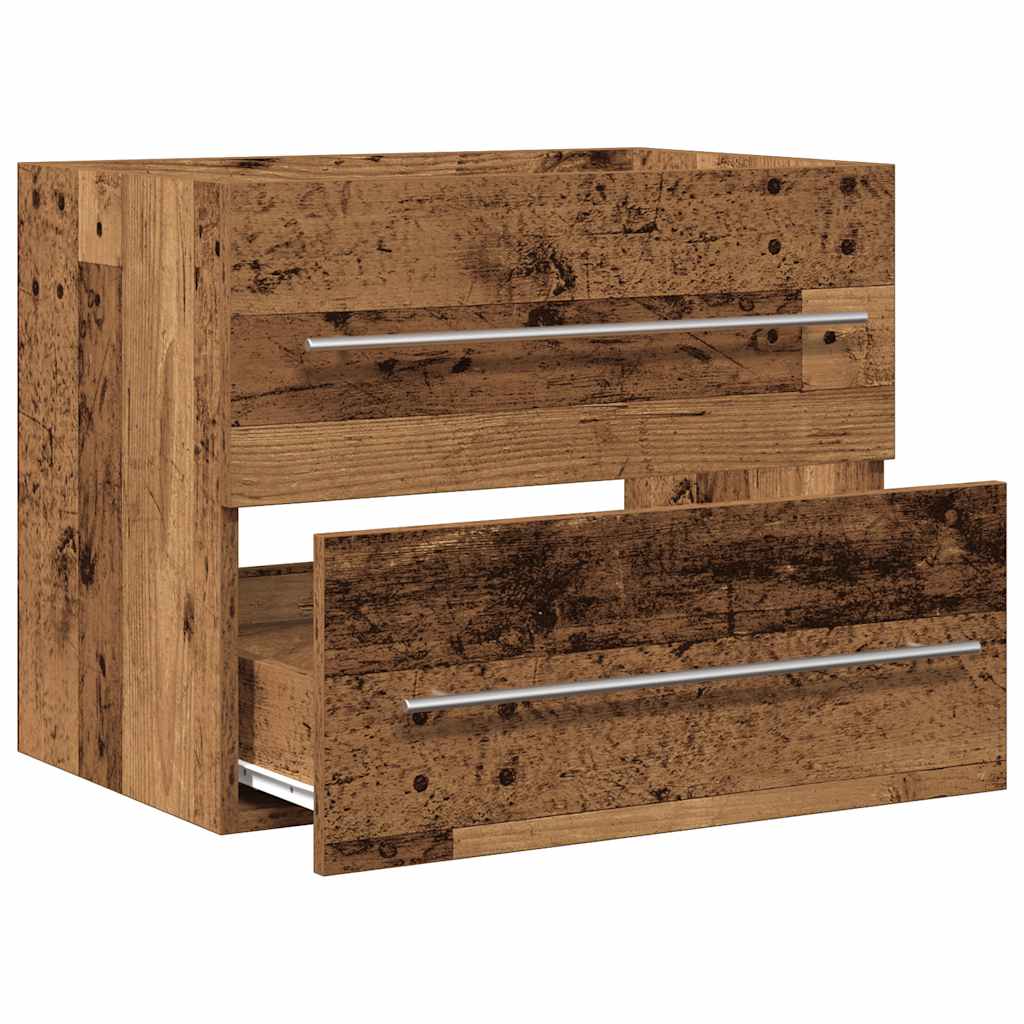 Vintage Engineered Wood Bathroom Sink Cabinet, 60x38.5x48 cm