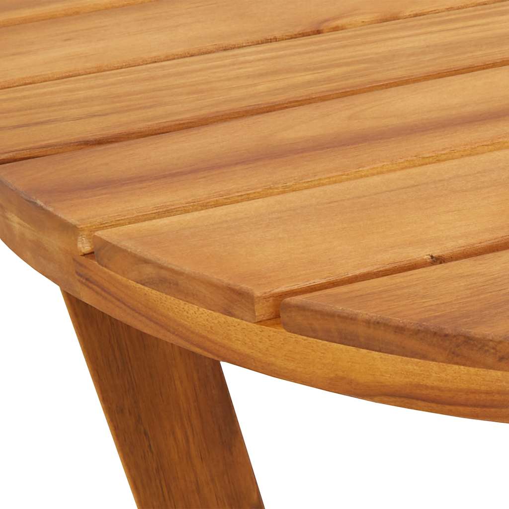Garden Dining Table Oval 200x90x75 cm Solid Wood Acacia