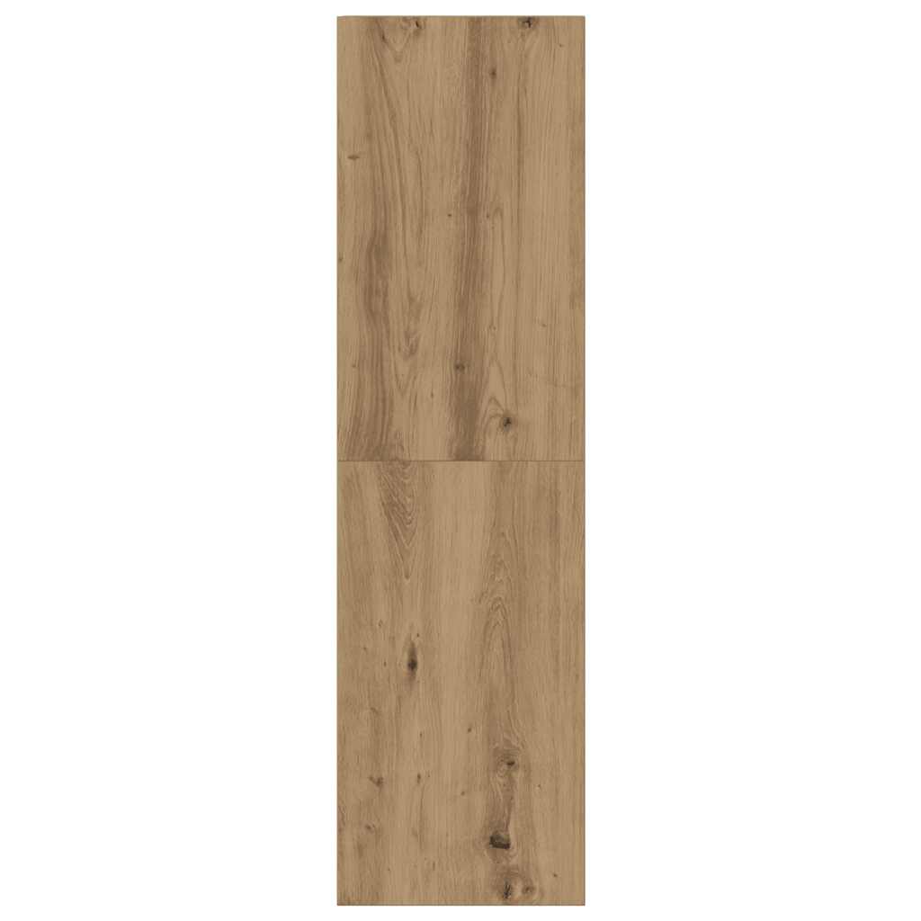 Wall Mounted TV cabinets 3 pcs Artisan Oak Engineered Wood
