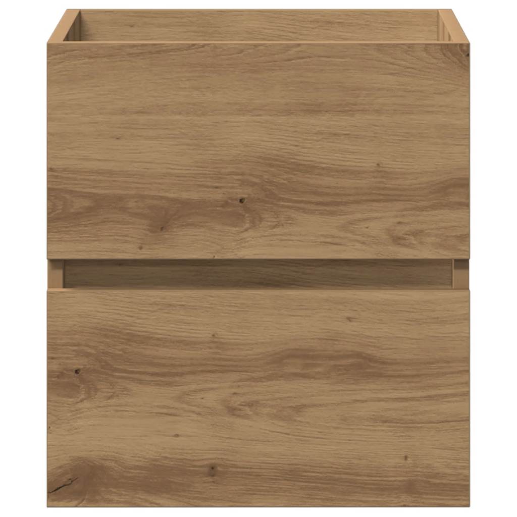 Artisan Oak Bathroom Sink Cabinet 41x38.5x45 cm - Engineered Wood