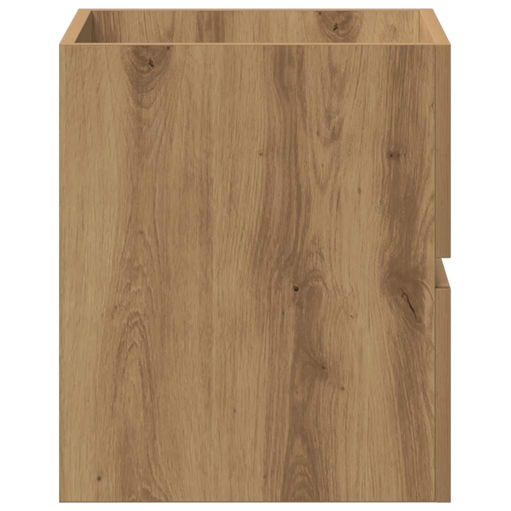 Artisan Oak Bathroom Sink Cabinet 41x38.5x45 cm - Engineered Wood