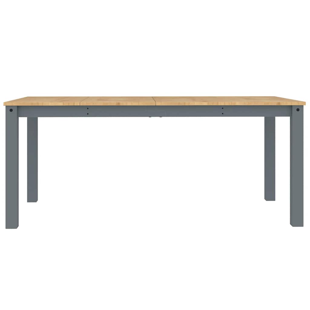 5 Piece Dining Set Panama Grey Solid Wood Pine