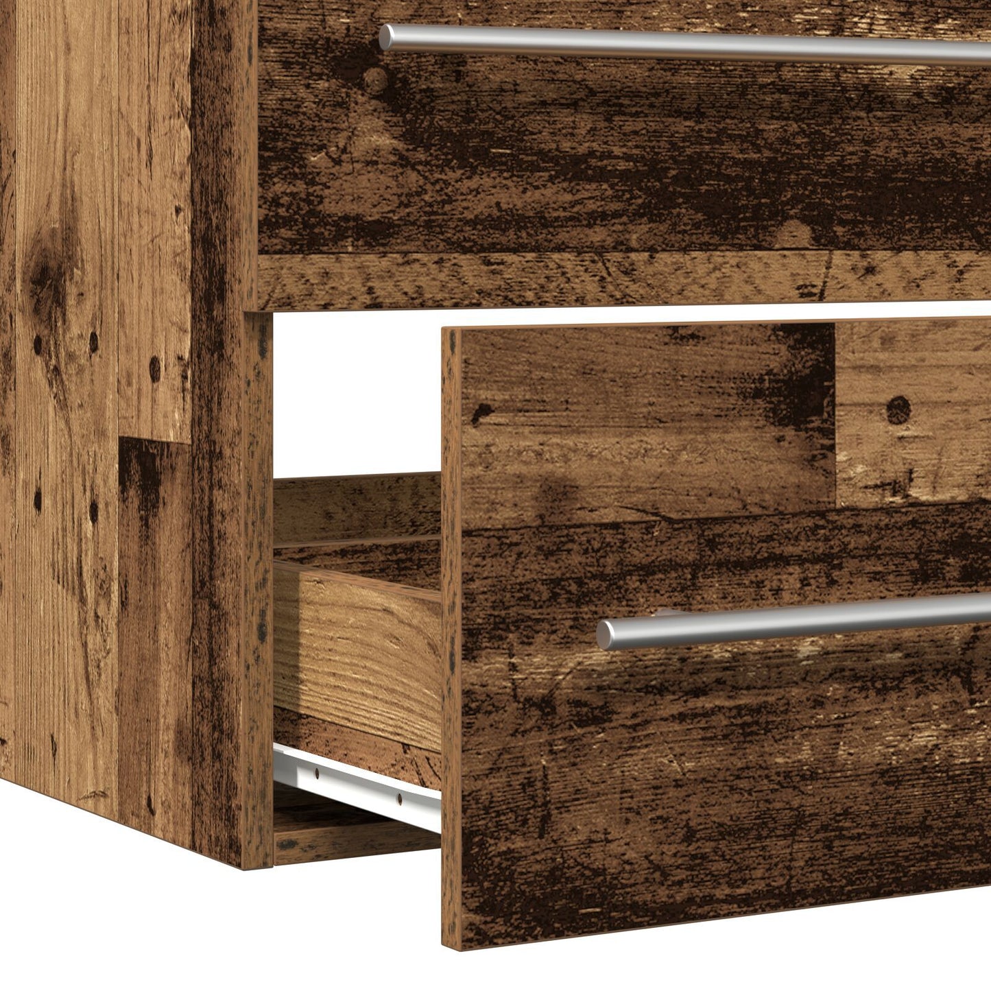 Rustic Bathroom Sink Cabinet, 100x38.5x48 cm, Engineered Wood