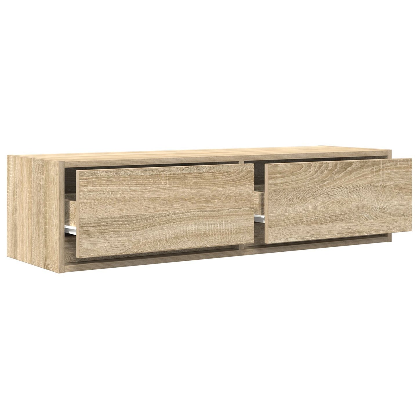 Sonoma Oak TV Cabinet 100x31x25.5 cm - Stylish Engineered Wood
