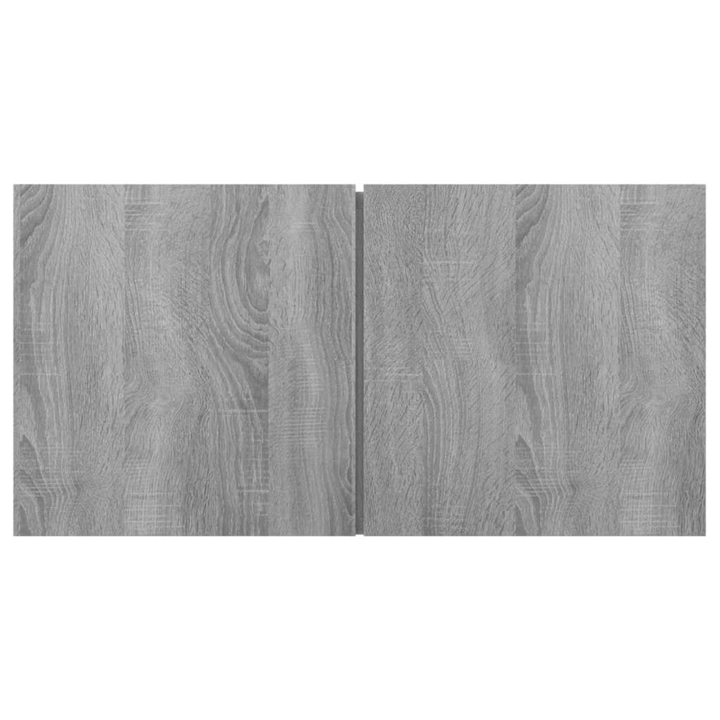 Grey Sonoma Hanging TV Cabinet Set, Engineered Wood - 2x60cm