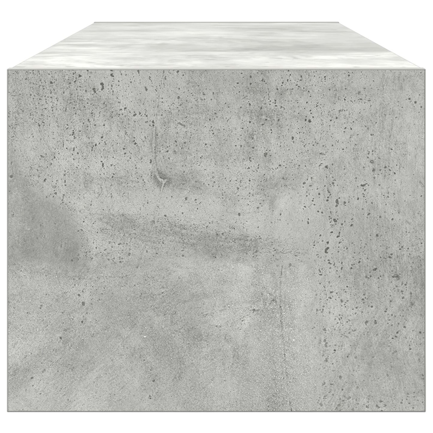 Concrete Grey TV Cabinet, Engineered Wood 100x31x25.5 cm