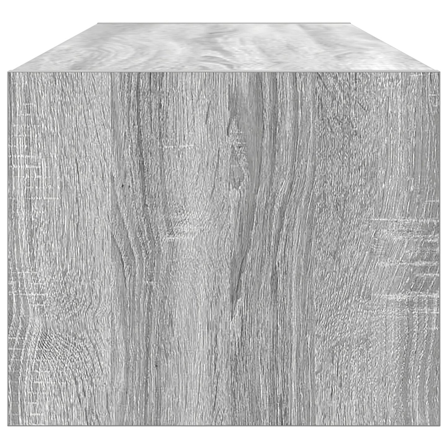 Grey Sonoma TV Cabinet - Engineered Wood, 100x31x25.5 cm