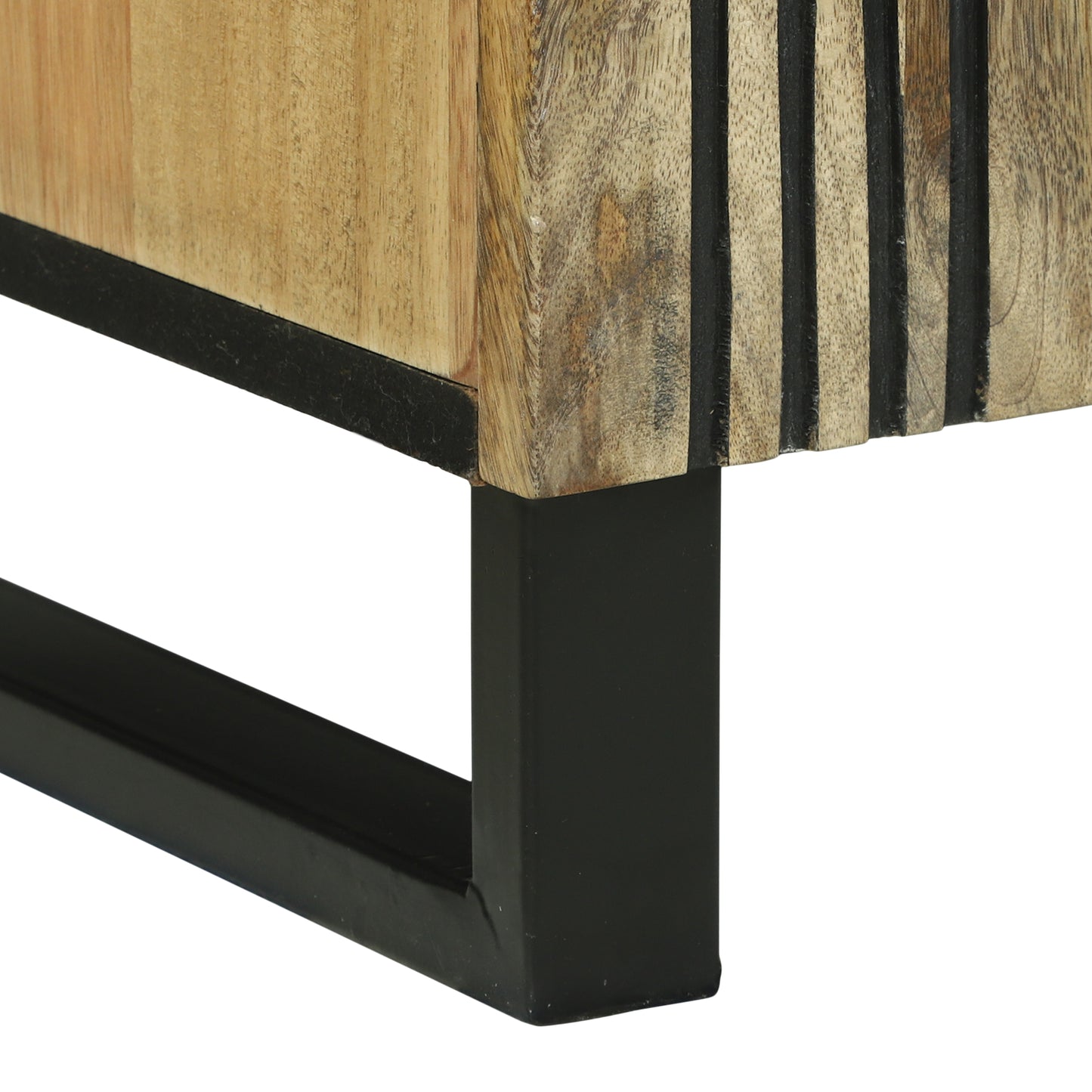 TV Cabinet 105x33.5x46 cm Solid Wood Mango and Engineered Wood