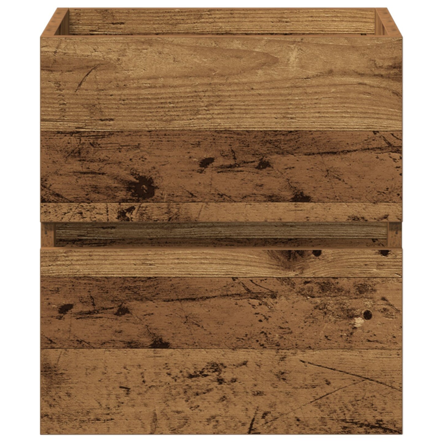 Rustic Sink Cabinet, Old Wood, 41x38.5x45 cm - Engineered Wood