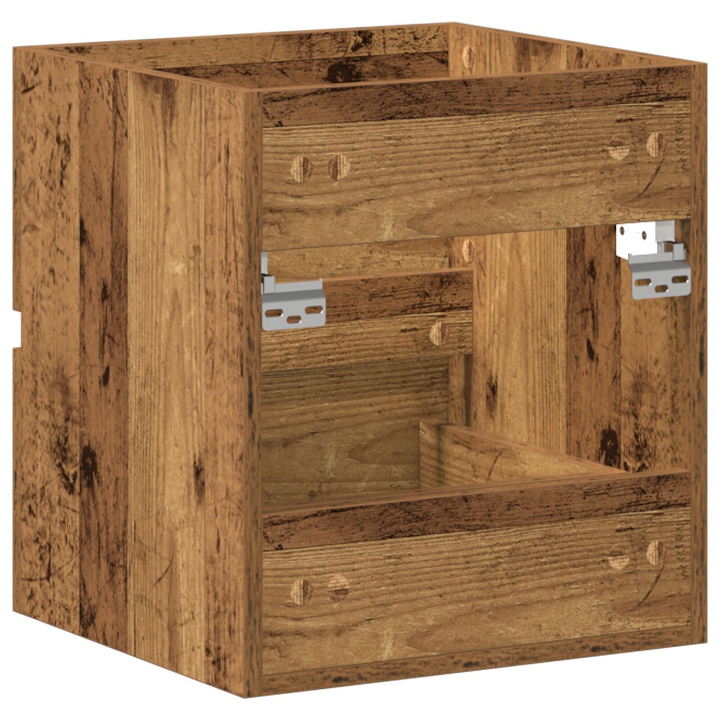 Rustic Sink Cabinet, Old Wood, 41x38.5x45 cm - Engineered Wood