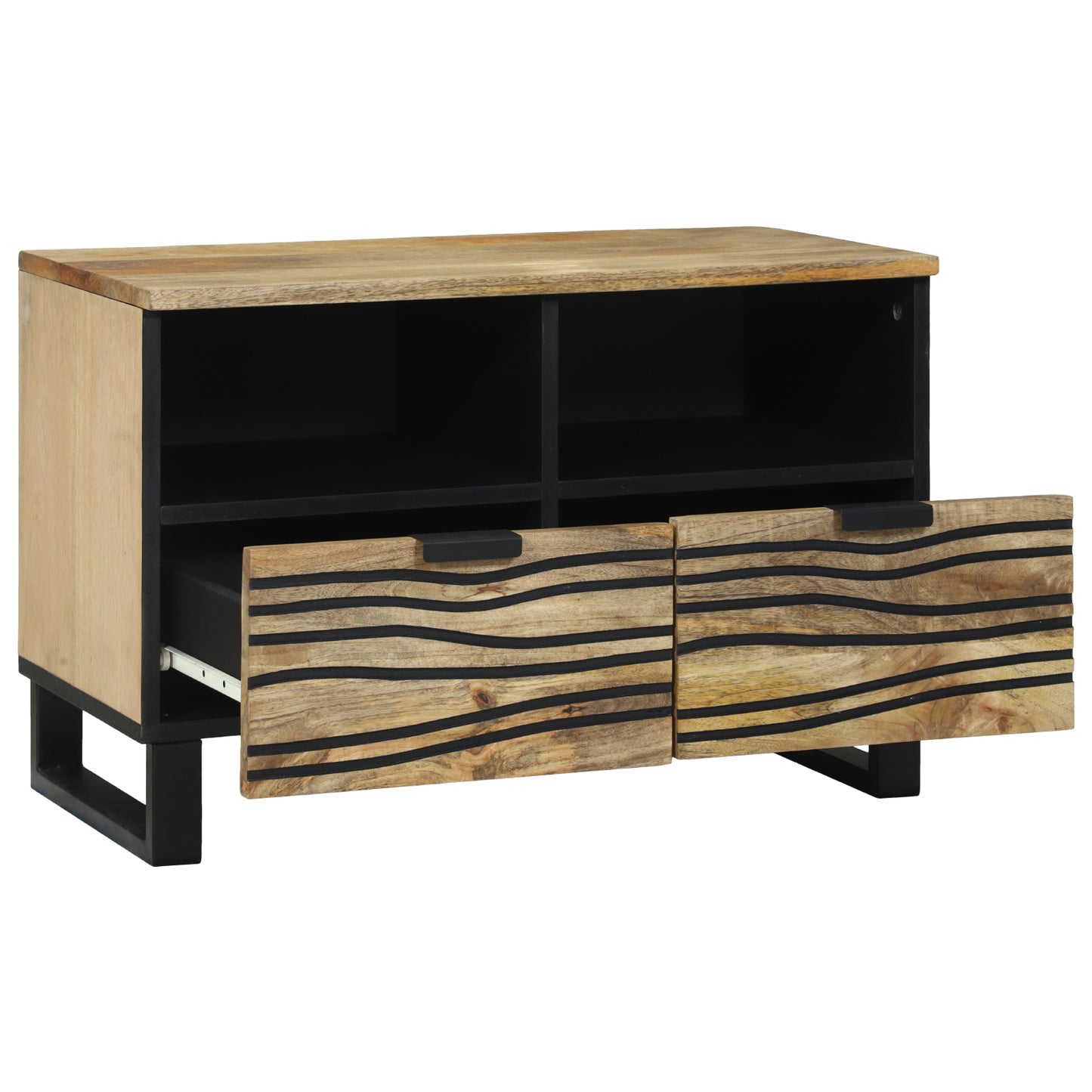 TV Cabinet 70x33.5x46 cm Solid Wood Mango