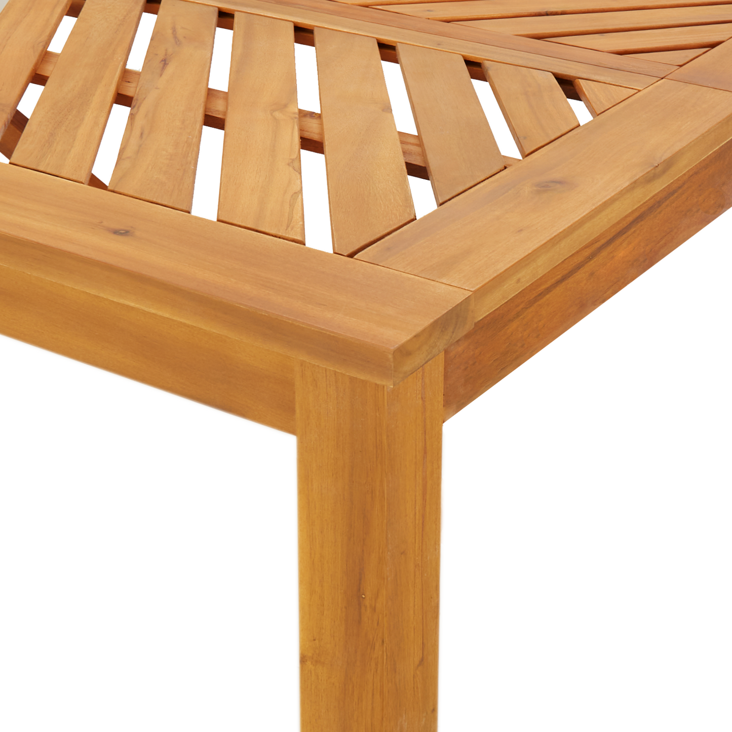 7 Piece Garden Dining Set Solid Wood Acacia