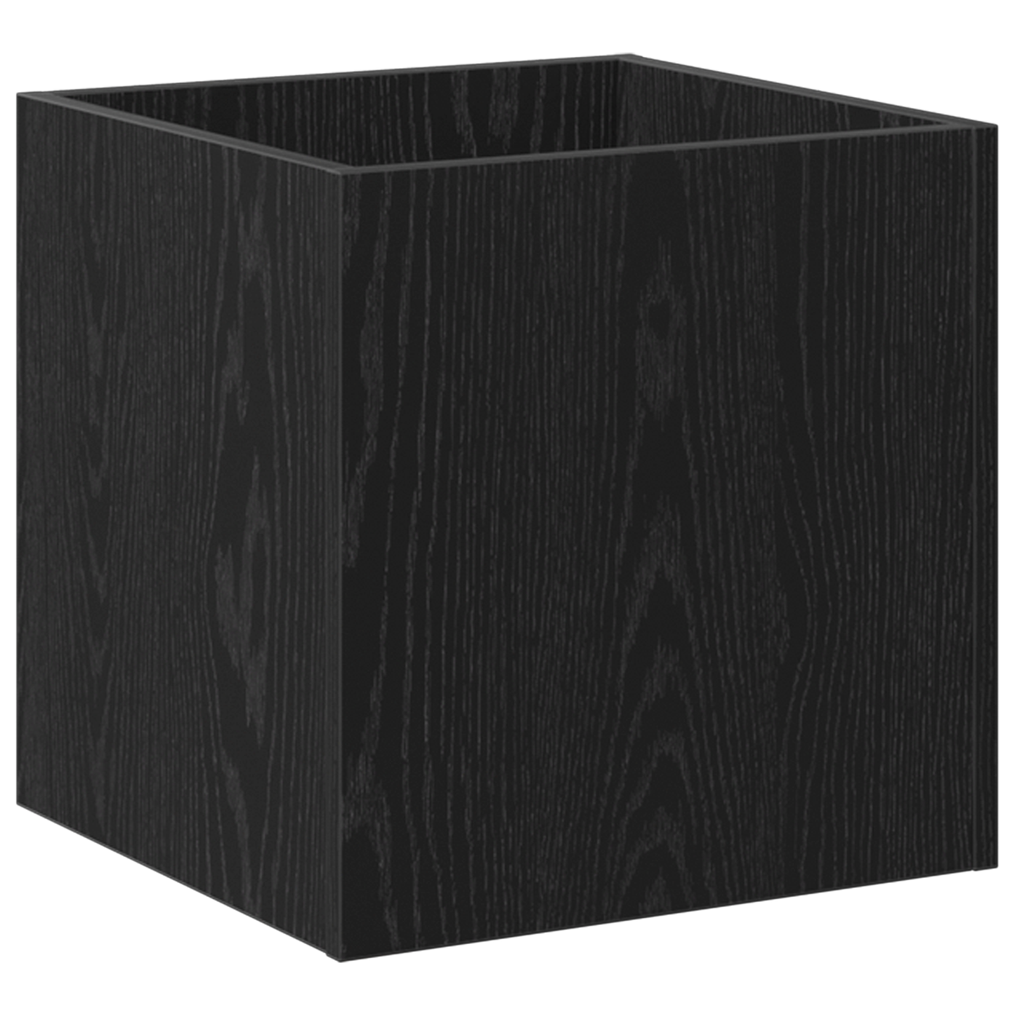 Hallway Furniture Set Black Oak Engineered Wood
