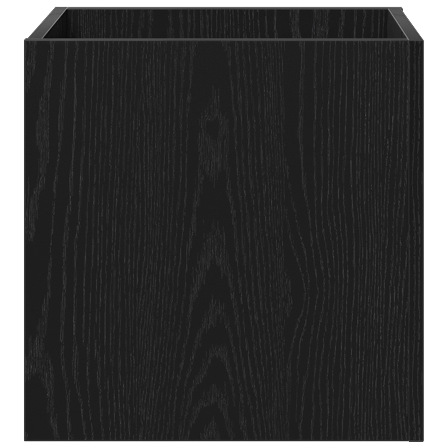 Hallway Furniture Set Black Oak Engineered Wood